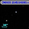 2MASS J14514185+3950163