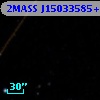 2MASS J15033585+3119330