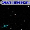 2MASS J15035626-0135589
