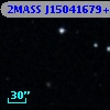 2MASS J15041679+6149429