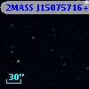2MASS J15075716+0122534