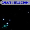 2MASS J15112300+3715264