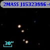2MASS J15323886-0228499