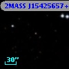 2MASS J15425657+3227055