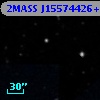 2MASS J15574426+0223407