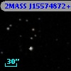 2MASS J15574872+0230327