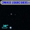 2MASS J16021035+2237321