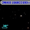 2MASS J16022193+3111214