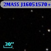 2MASS J16051570+4813298