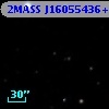 2MASS J16055436+2705539