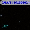 2MASS J16100602+2654090