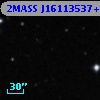 2MASS J16113537+2504351