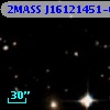 2MASS J16121451-0058135