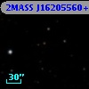 2MASS J16205560+0722548