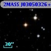 2MASS J03050326+4221525