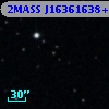 2MASS J16361638+2250122