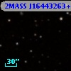 2MASS J16443263+1235438