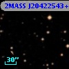 2MASS J20422543+0006049