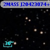 2MASS J20423074+0028390