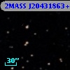 2MASS J20431863+0023343