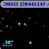 2MASS J20441147-0528486