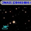 2MASS J20441404-0034031