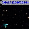 2MASS J20462084+0018082