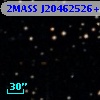 2MASS J20462526+0044288
