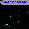 2MASS J20465346+0008133