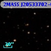 2MASS J20533702-0015363