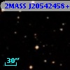 2MASS J20542458+0006423