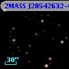 2MASS J20542632-0005118