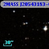 2MASS J20543183-0533571