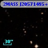 2MASS J20571485+0039287