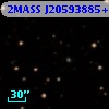 2MASS J20593885+0034260