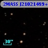 2MASS J21021489+0018298