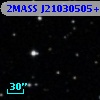 2MASS J21030505+1012058
