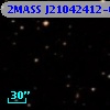 2MASS J21042412-0017109