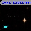 2MASS J21053344-0007549