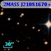 2MASS J21081670+0017595