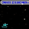 2MASS J21102469+1115143
