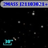 2MASS J21103021+1116392