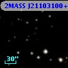 2MASS J21103100+1121020
