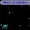 2MASS J21103932+1054240