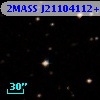 2MASS J21104112+0011280