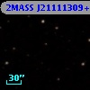 2MASS J21111309+0023237