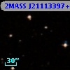 2MASS J21113397+0010388