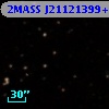 2MASS J21121399+0018091