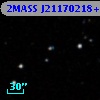 2MASS J21170218+0026273
