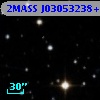 2MASS J03053238+4232403